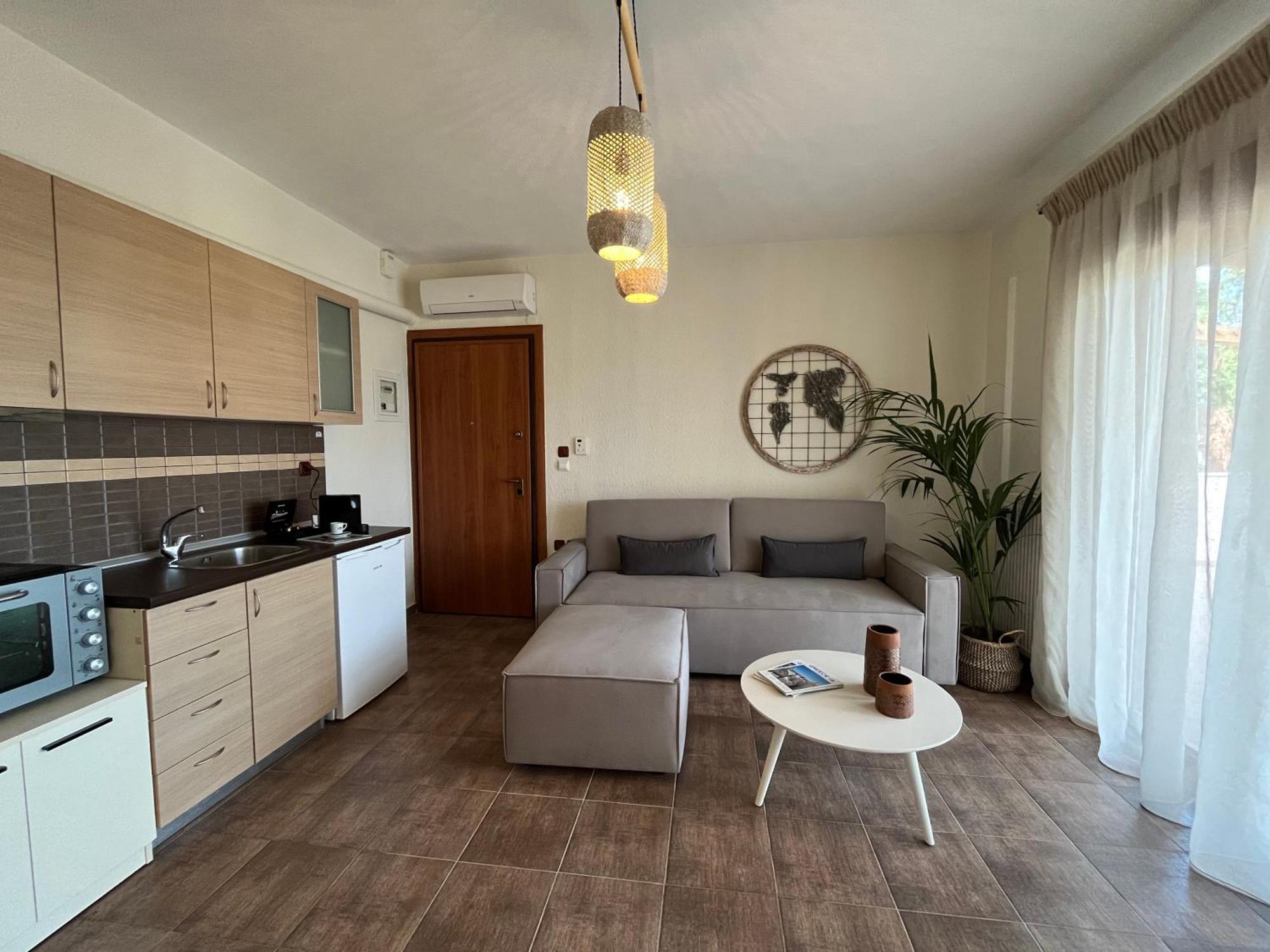 Captain'S Apartments Pefkochori Rom bilde